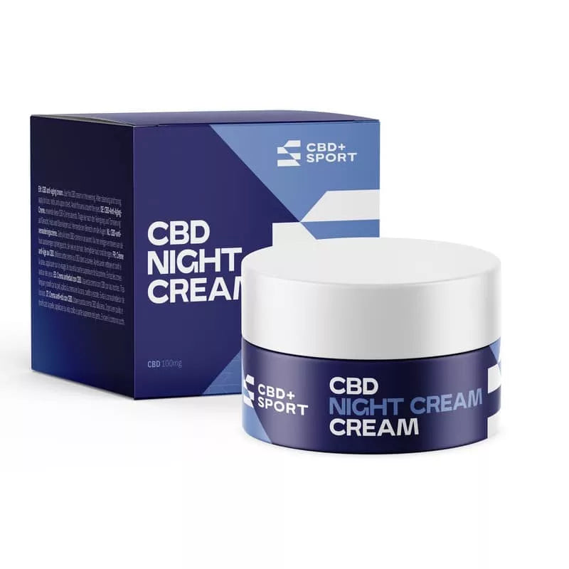 CBD + Sport Night Cream – Deep Hydration & Skin Renewal